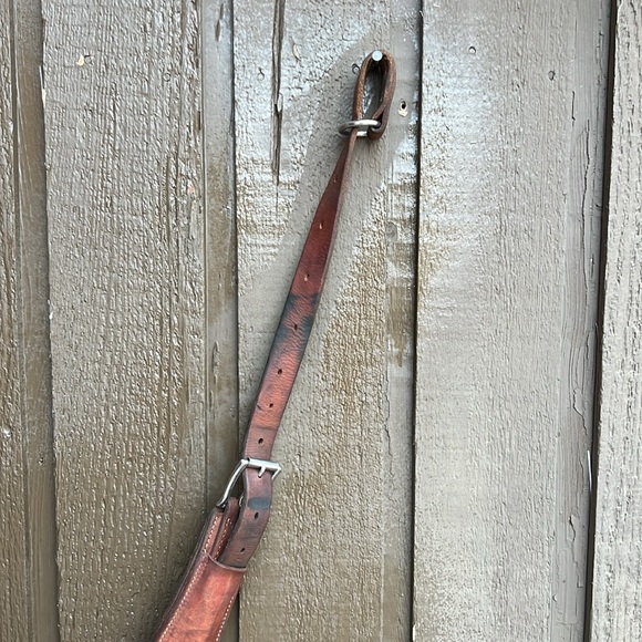 Breastcollar/Pulling Collar: Weaver - Plain, light brown leather - Picture 9 of 9